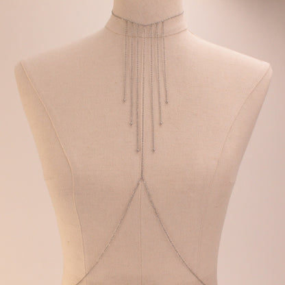 Bodychain acero Greta Dorado