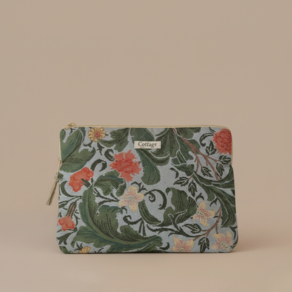 Funda para ordenador jacquard: Bleu