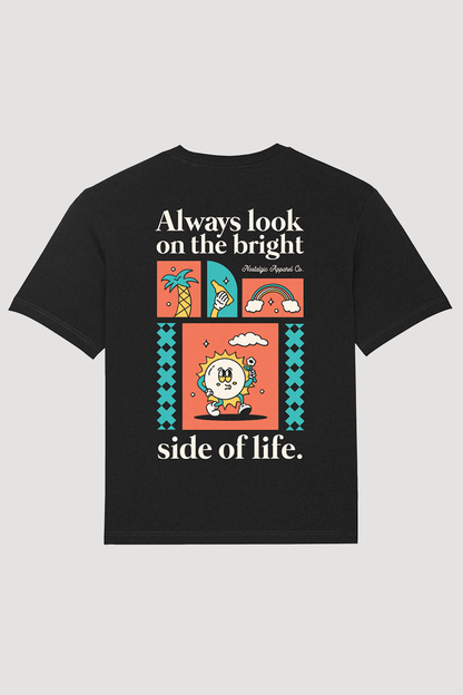 Camiseta Always look on the bright side of life - Black unisex