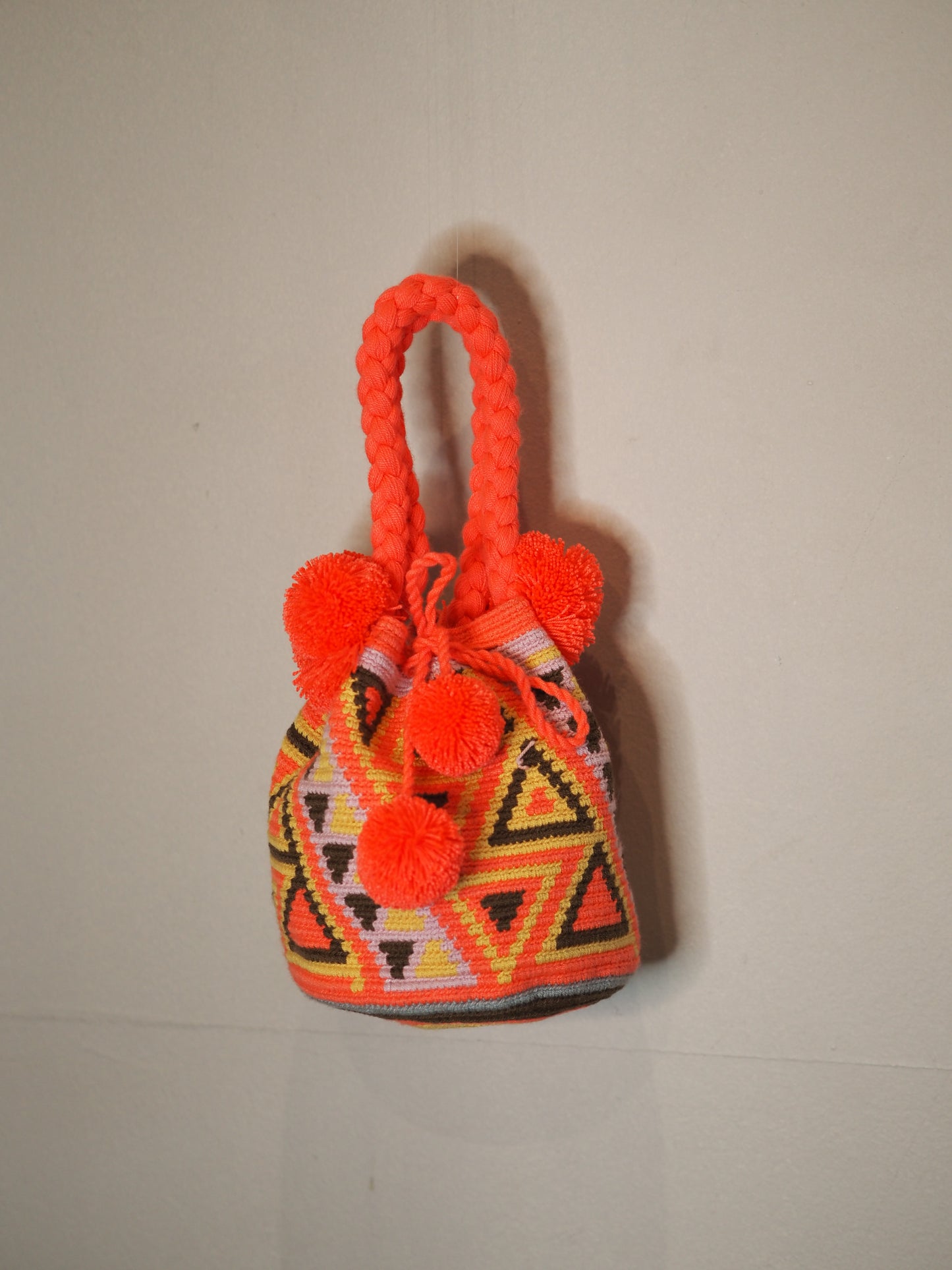 Mini bombonera de mano wayuu