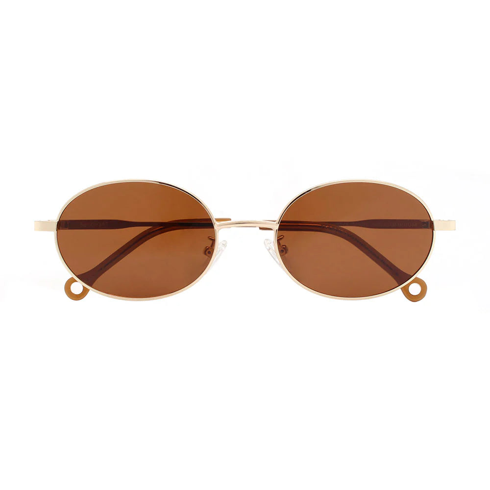 Supernova Dorado. Gafas de Sol Ecológicas. Monturas Graduables |