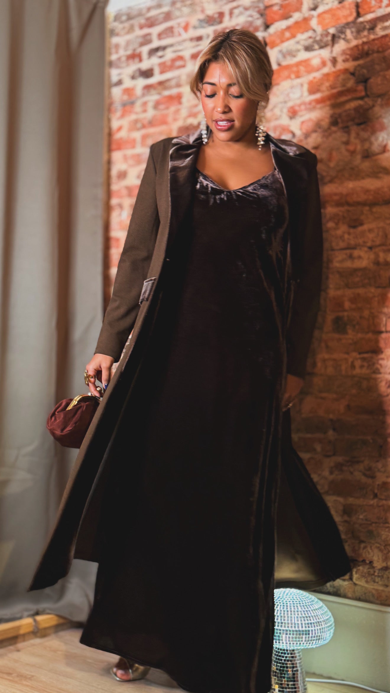 Abrigo detalle Velvet