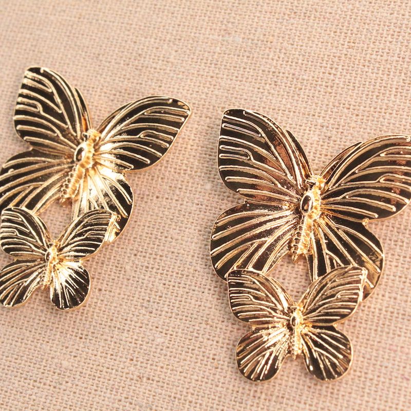 Pendiente mariposas