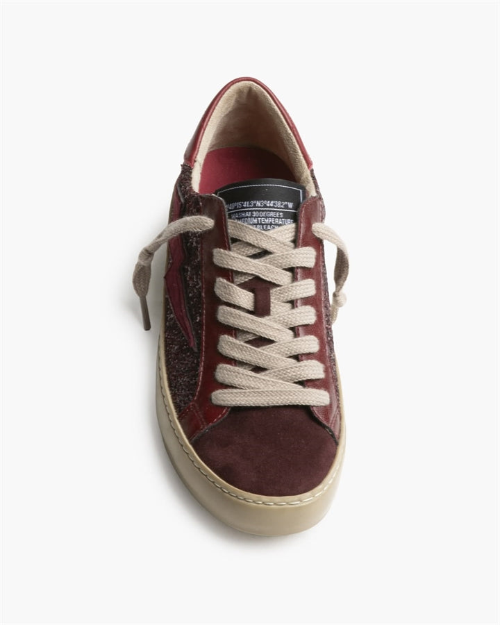 Deportiva Glitter granate