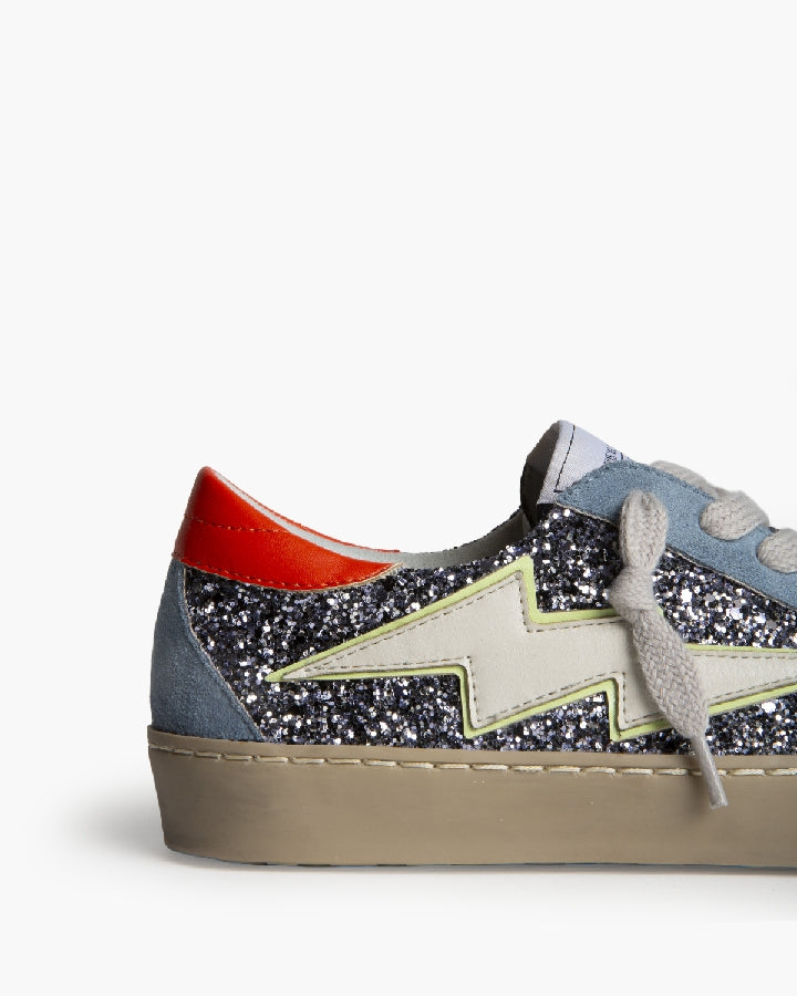 Deportiva Glitter azul