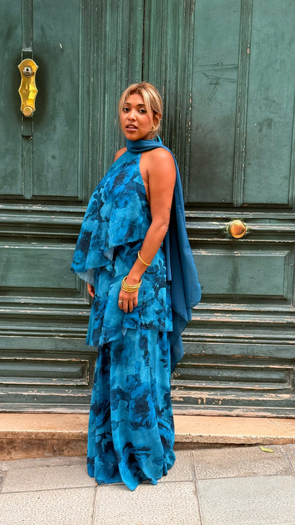 Vestido Santino Azul