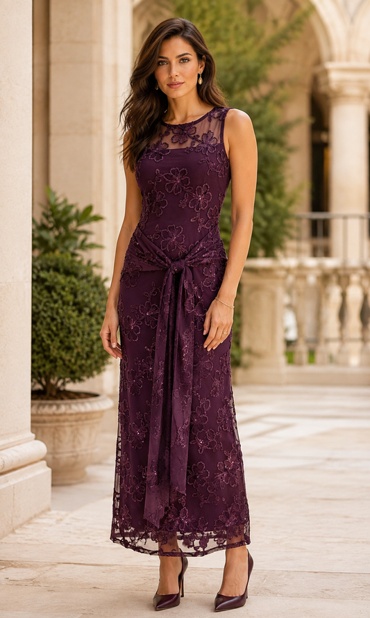 Vestido Nuit Granate