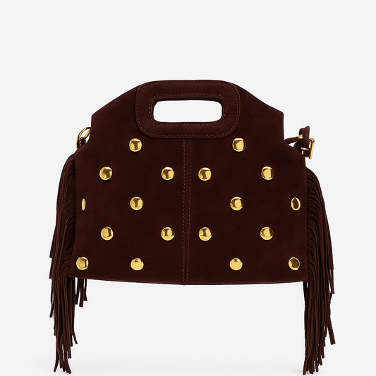 Bolso tachuela fleco