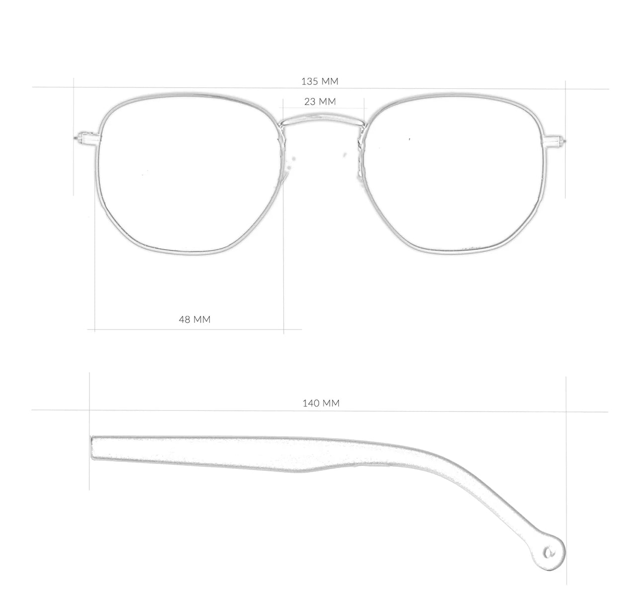 Tifón Negro. Gafas de Sol Ecológicas. Monturas Graduables