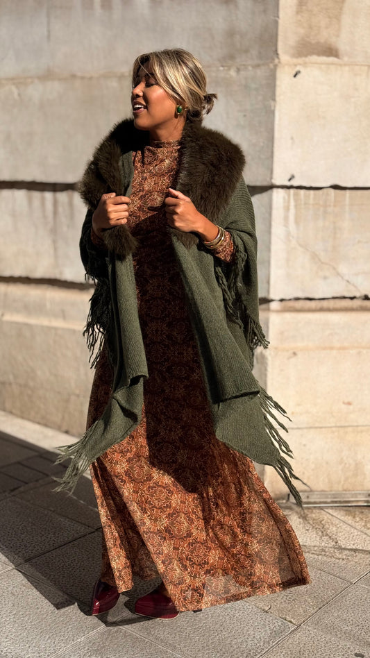 Cuellos pelo sintético