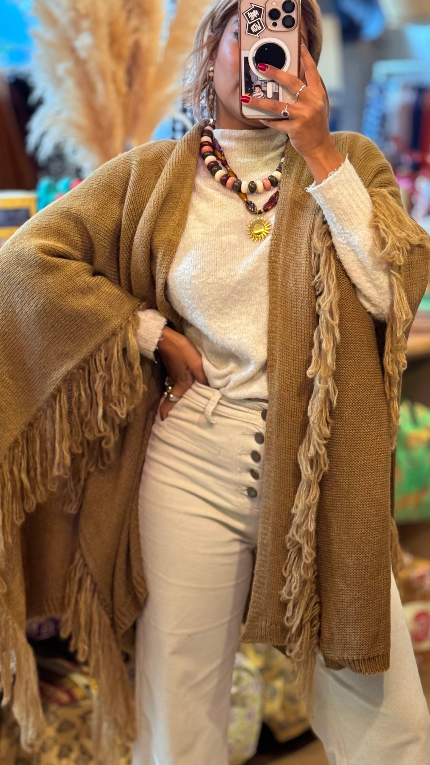 Poncho lana