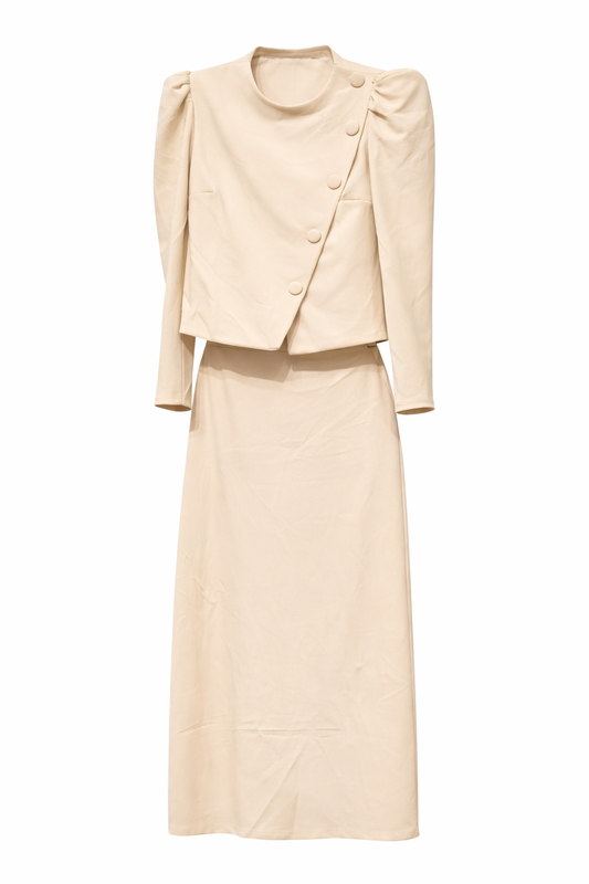 Conjunto Aperol beige