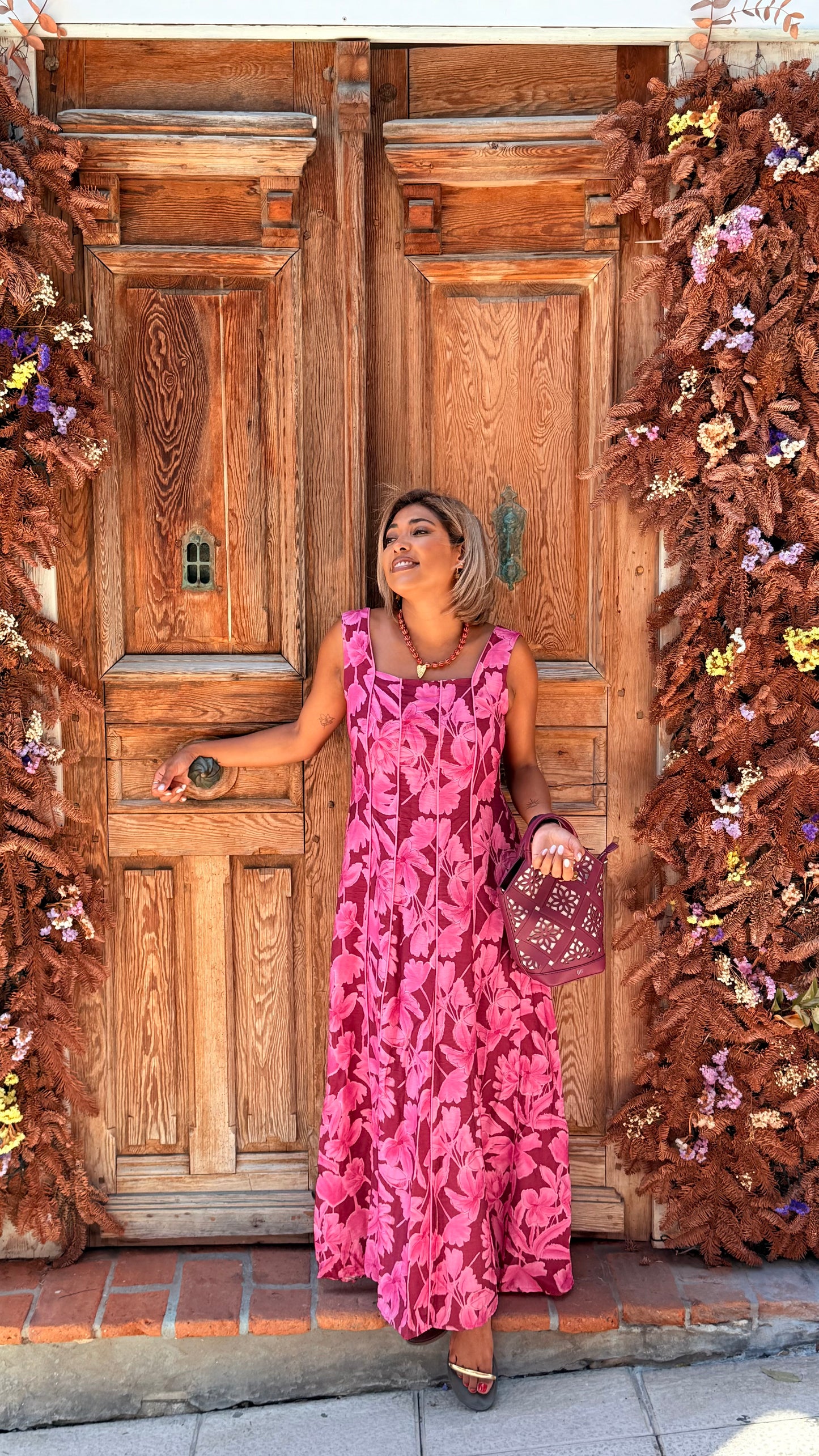 Vestido Otilia Rosa