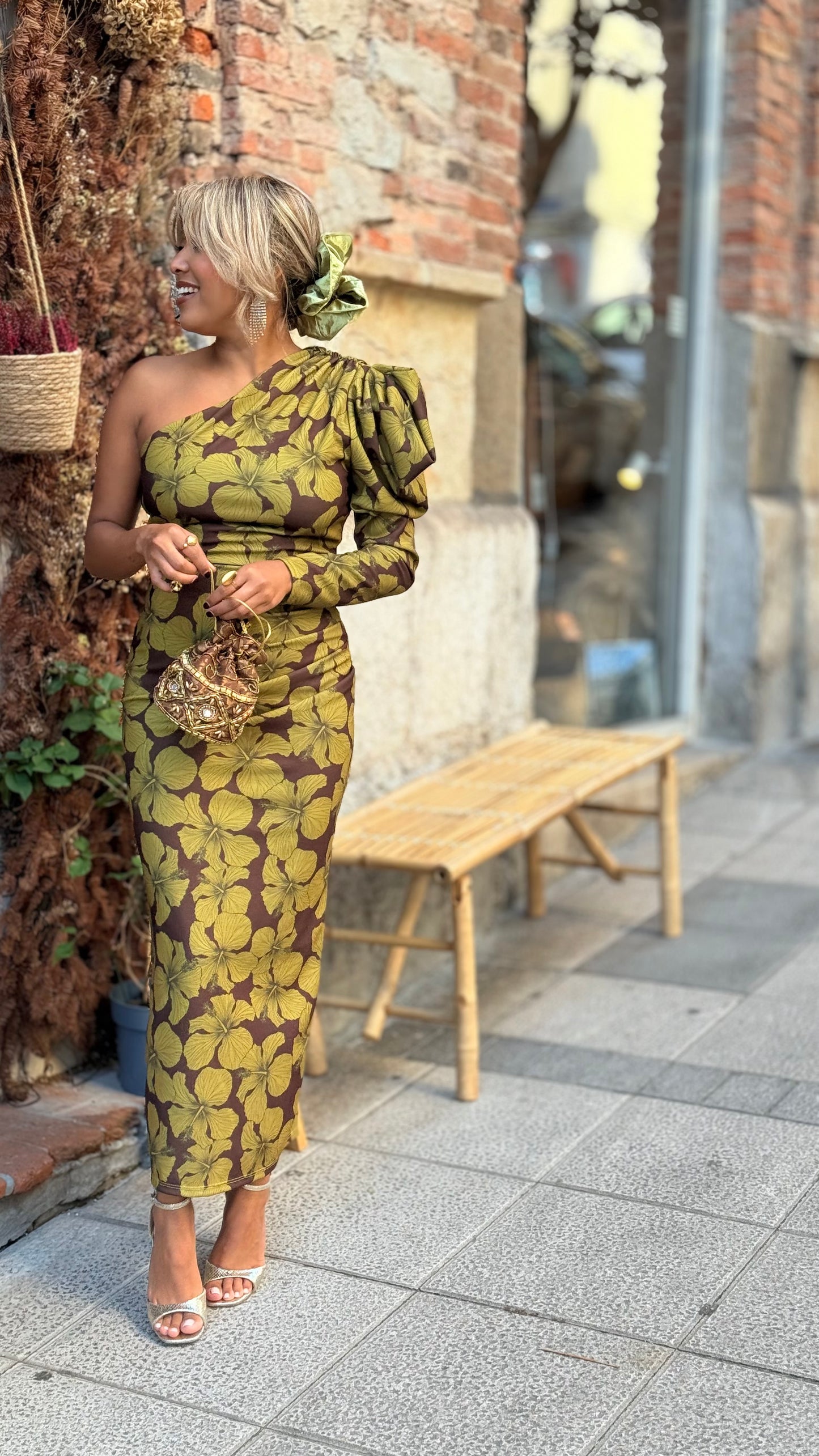 Vestido Cleoh verde