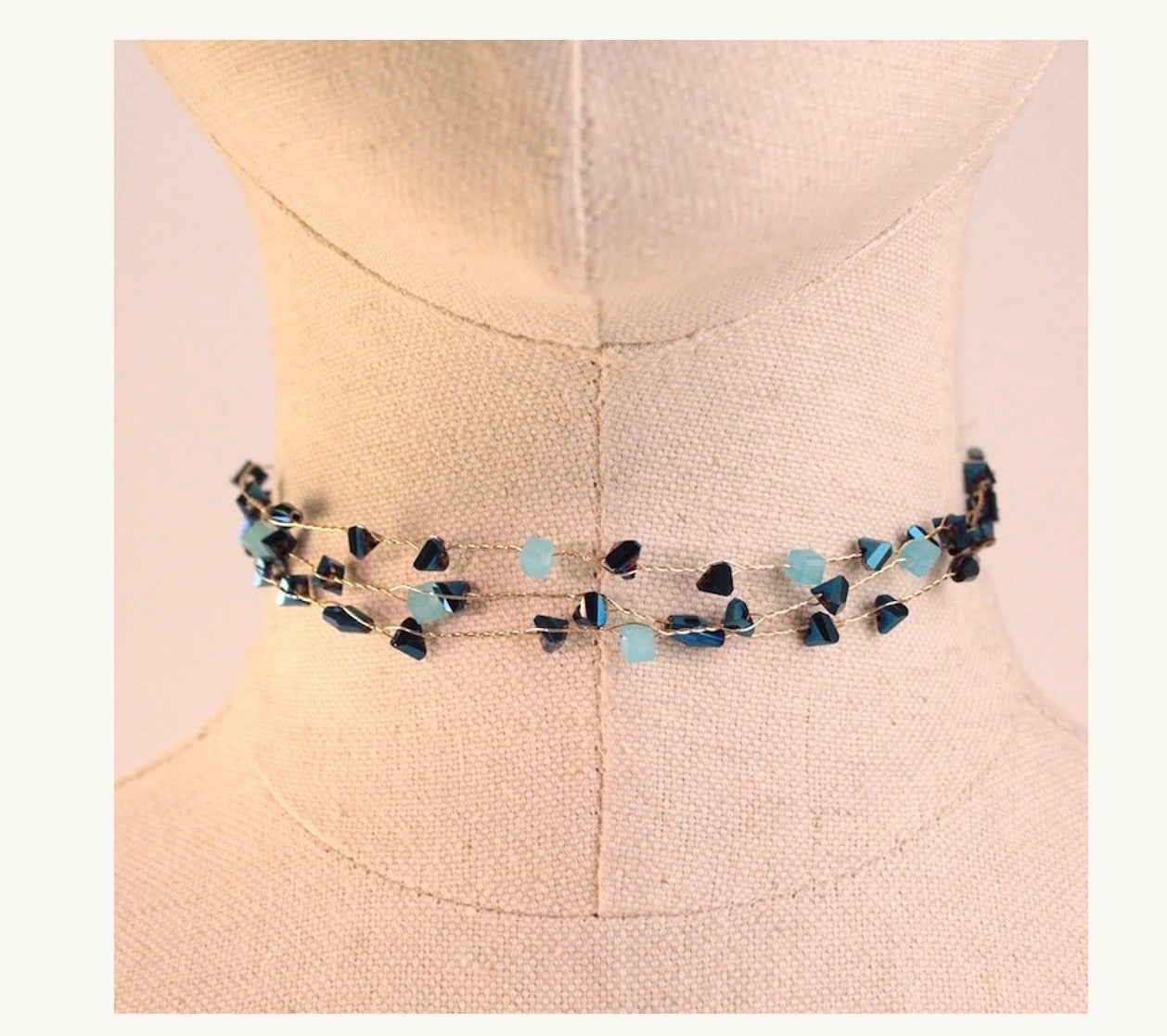 Chocker Fire azul
