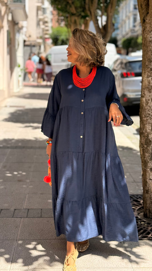 Vestido Rita marino