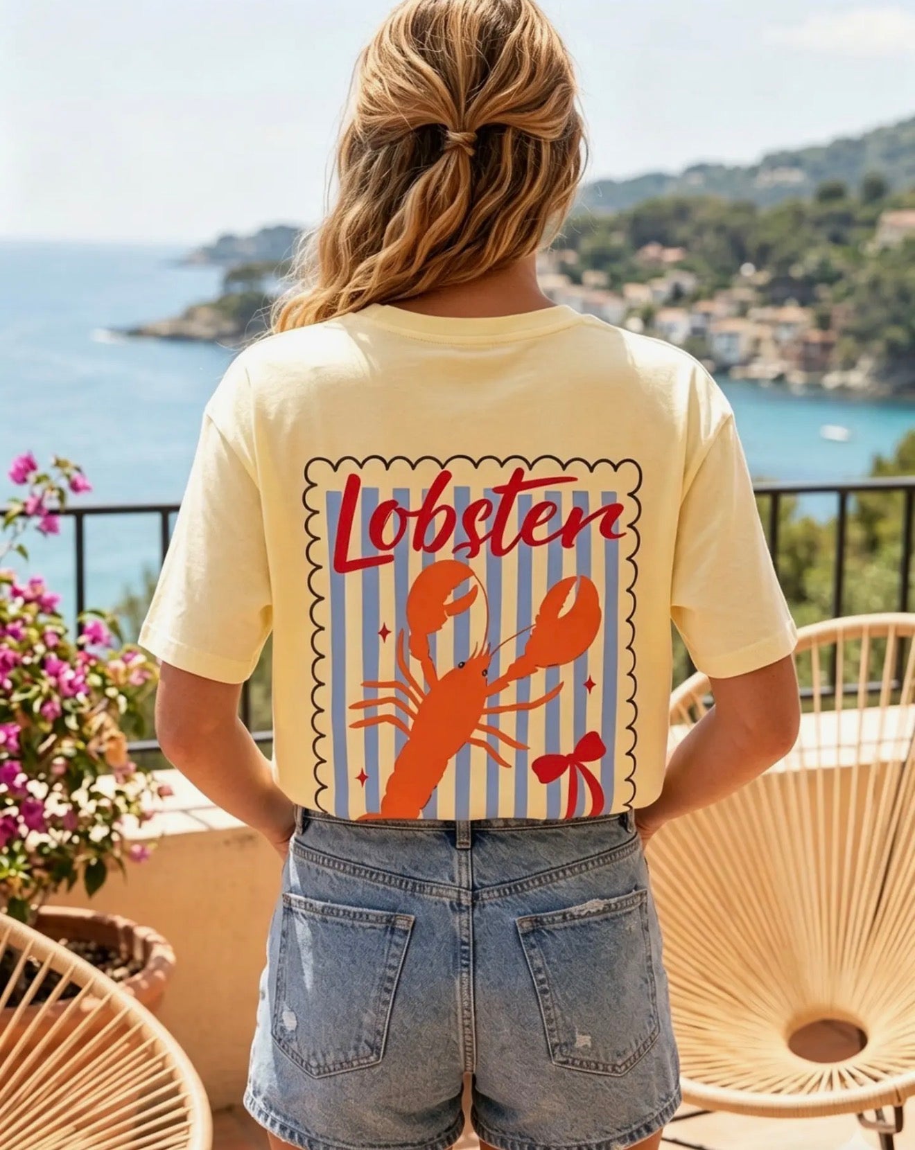 Camiseta langosta