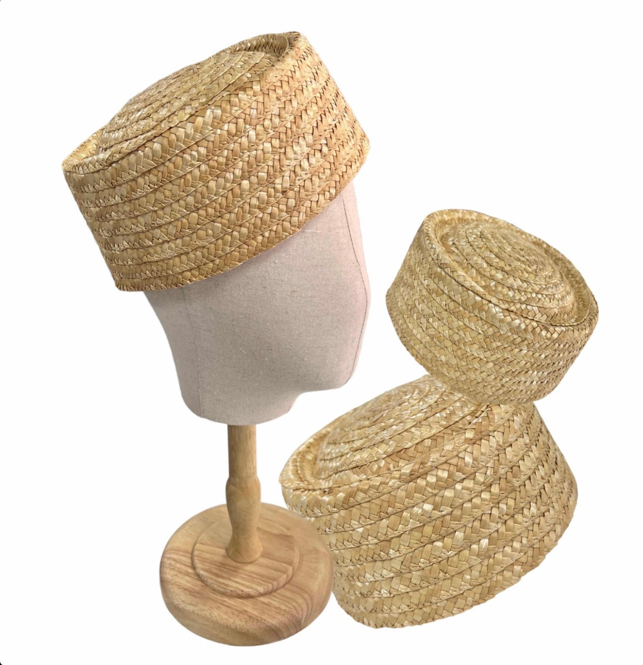Casquete paja natural