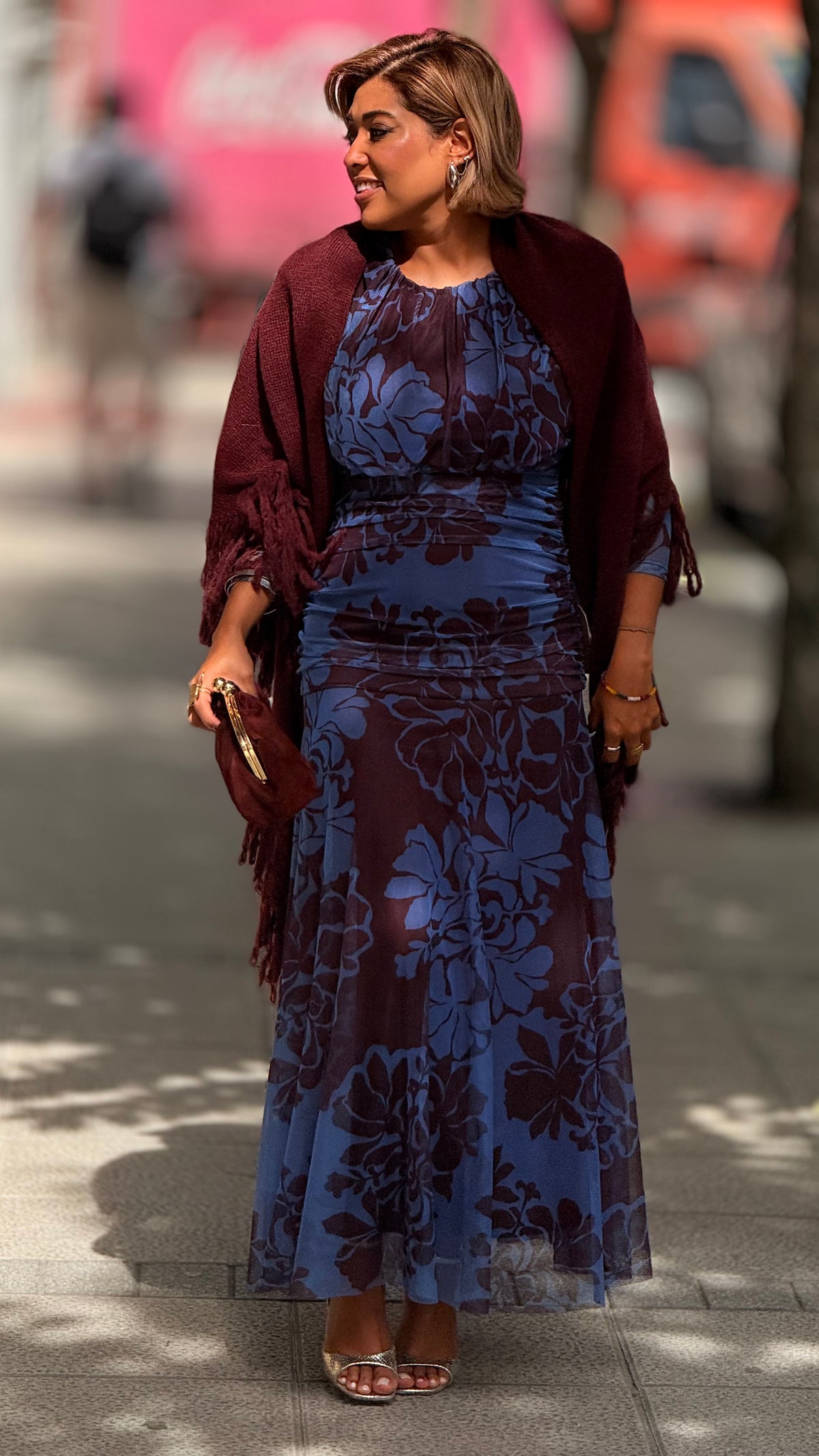 Vestido Sabela azul