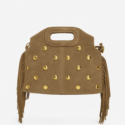 Bolso tachuela fleco