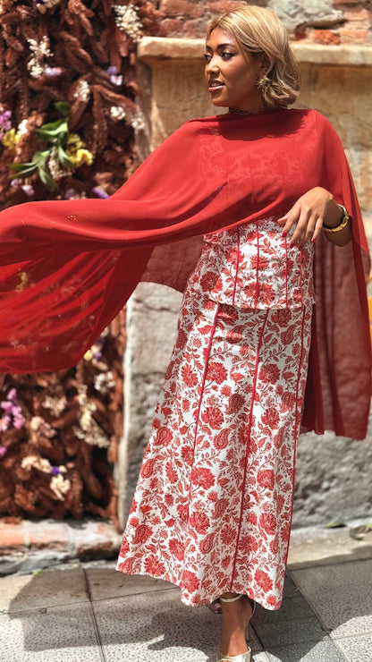 Conjunto Carmesí