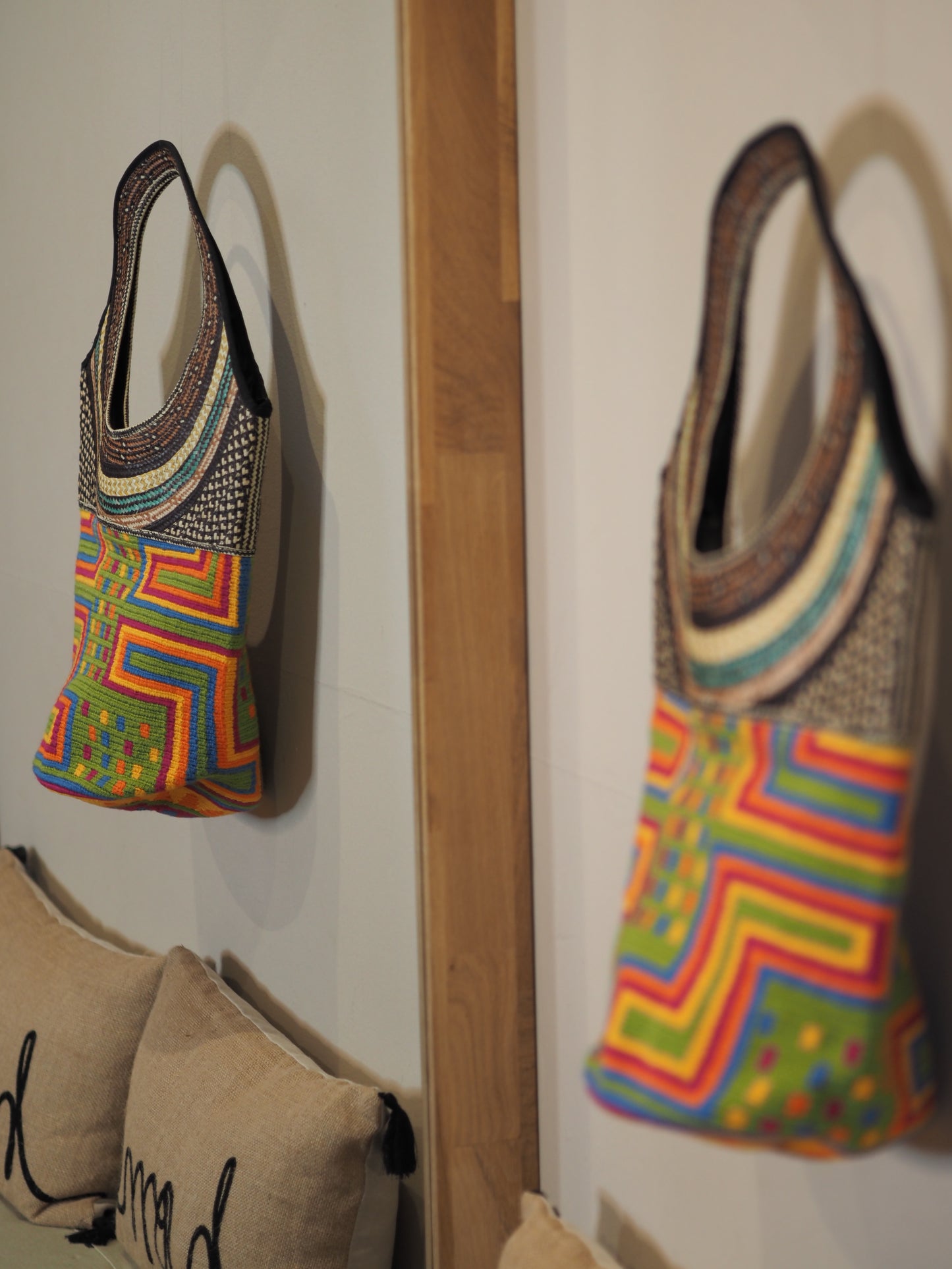 Bolso wayuu caña flecha