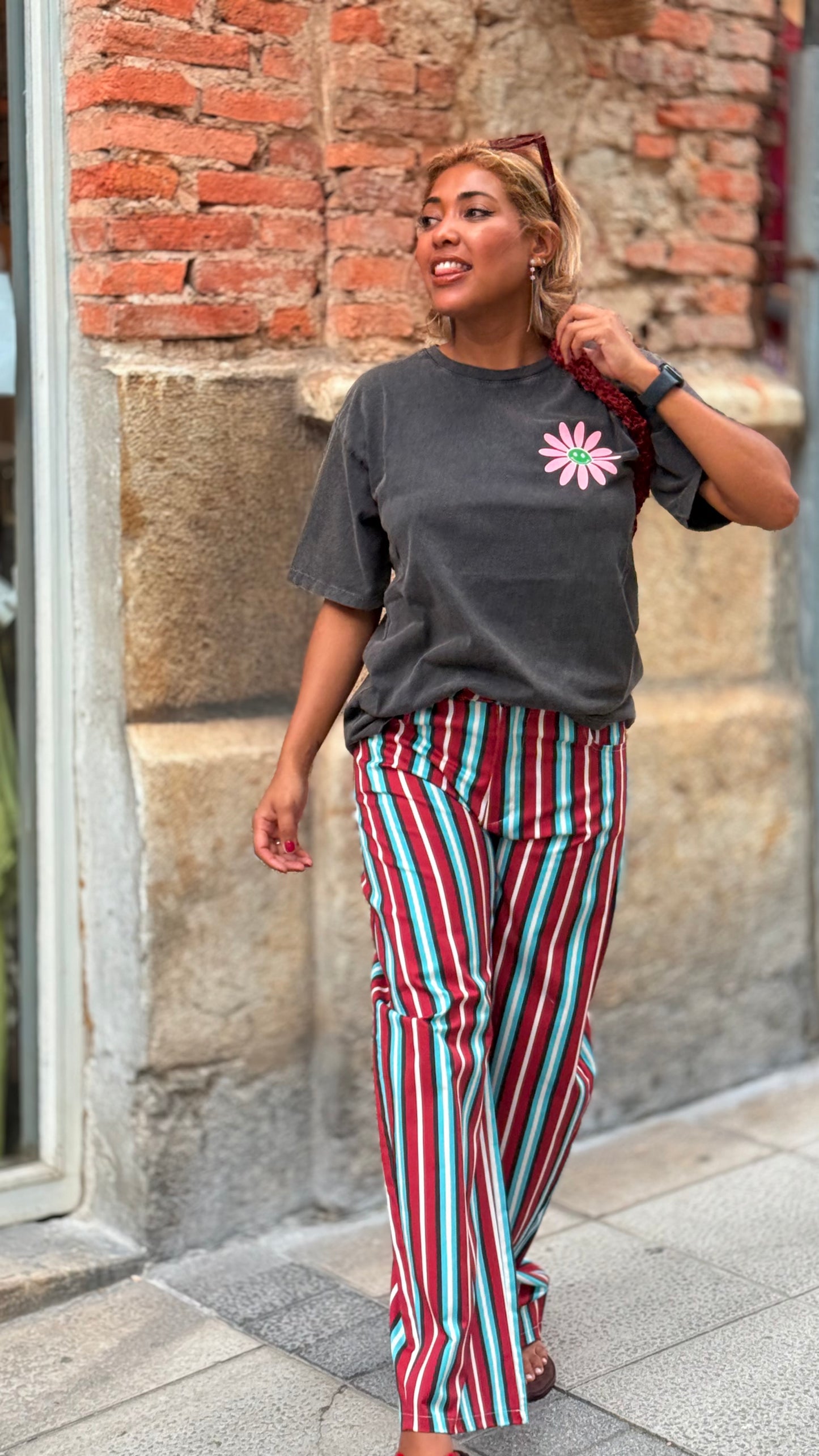 Pantalón Rayas