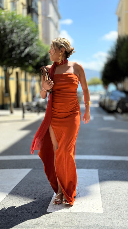 Vestido Jalisco Naranja
