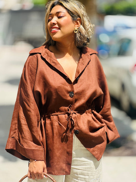 Chaqueta lino