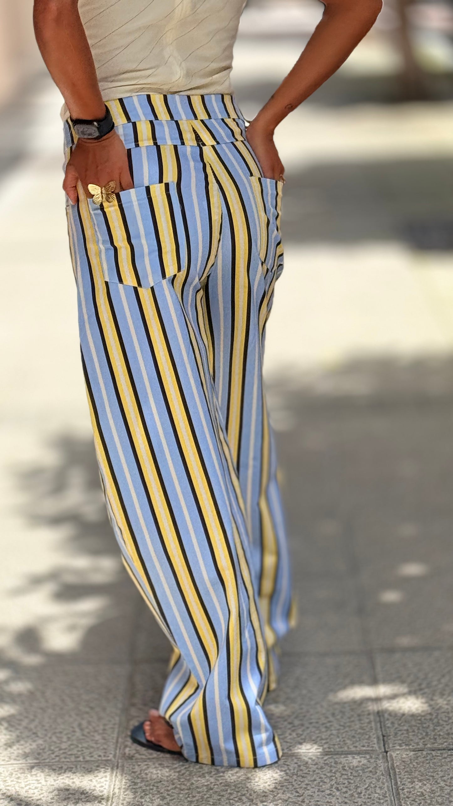 Pantalón rayas