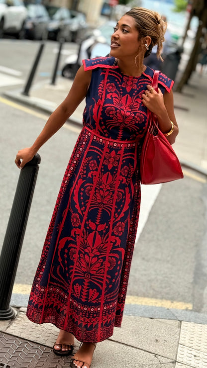 Vestido Tanna rojo