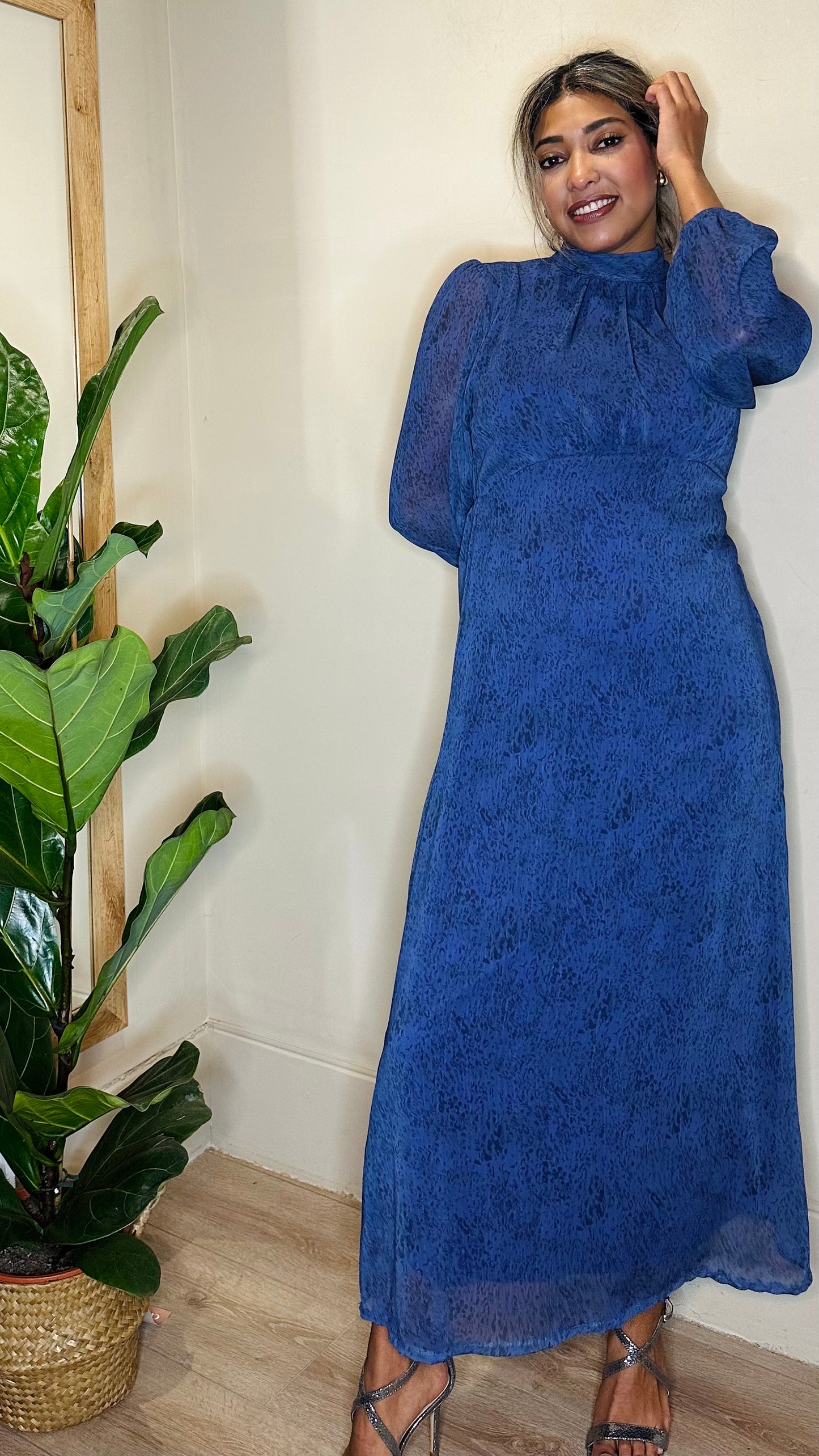 Vestido Nordés Azul