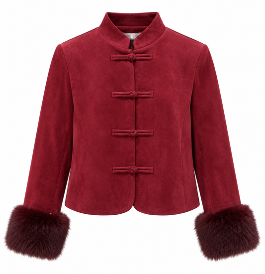 Chaqueta Megan granate