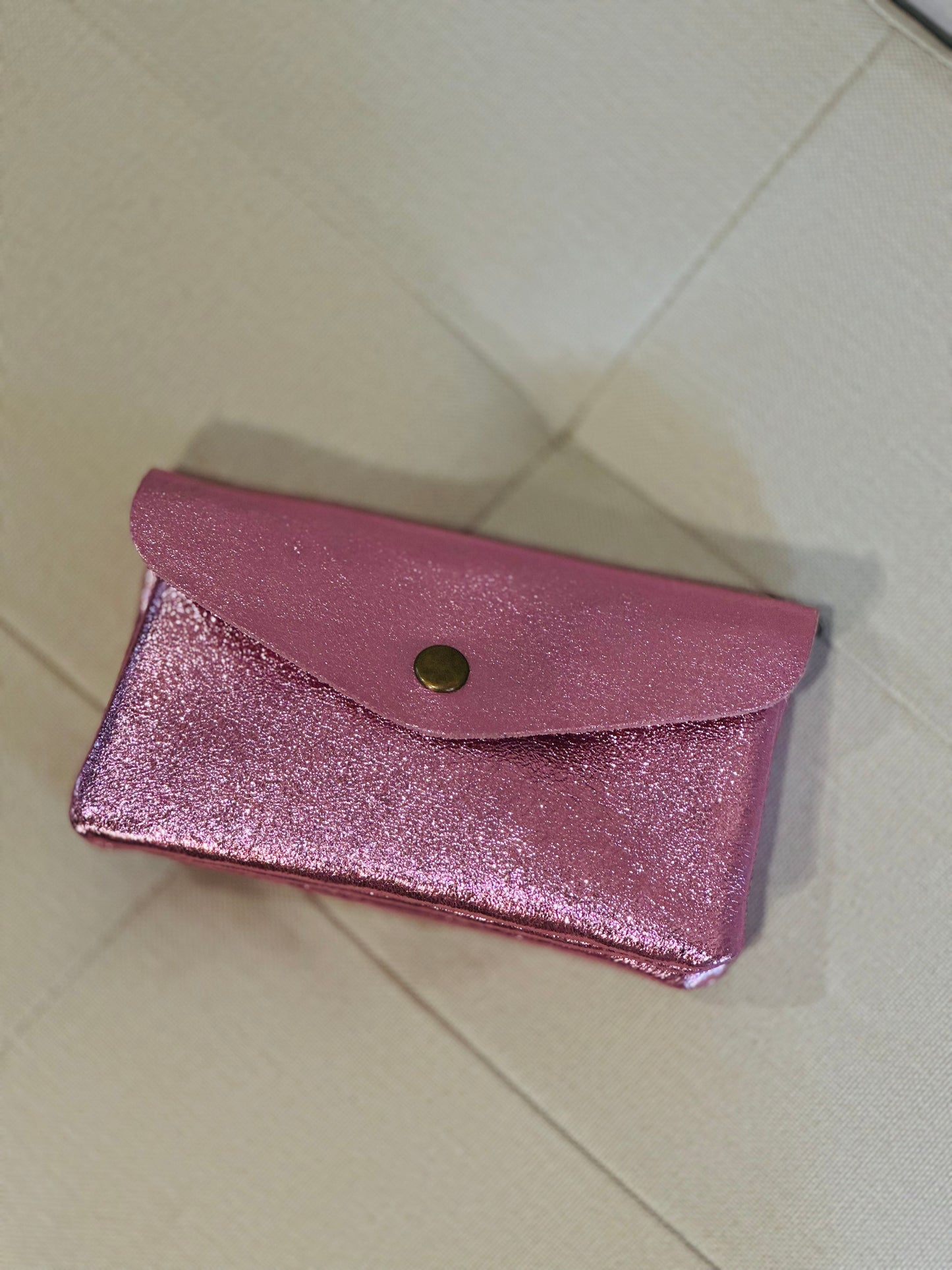 Cartera Gliter piel