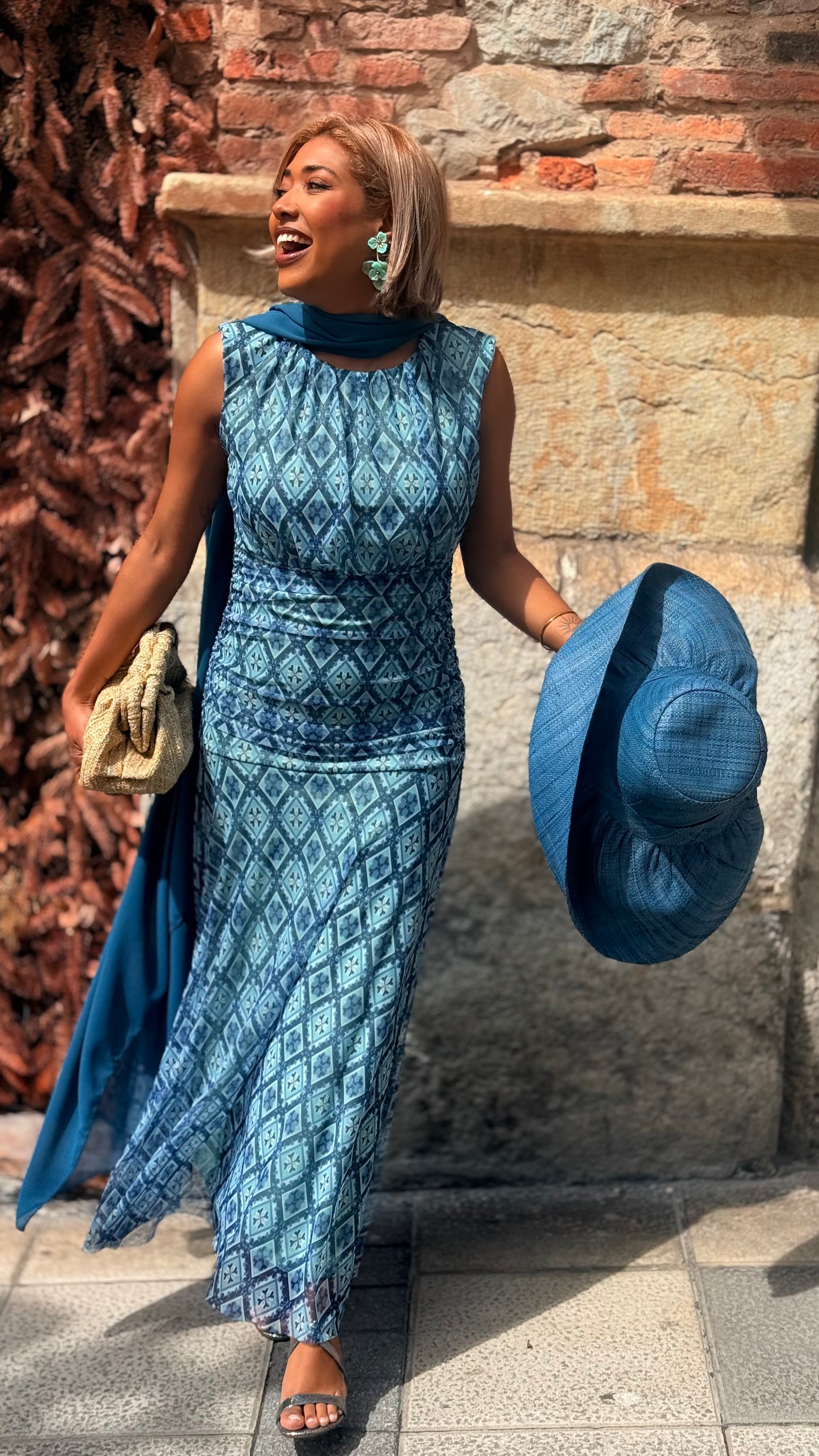 Vestido Emma azul