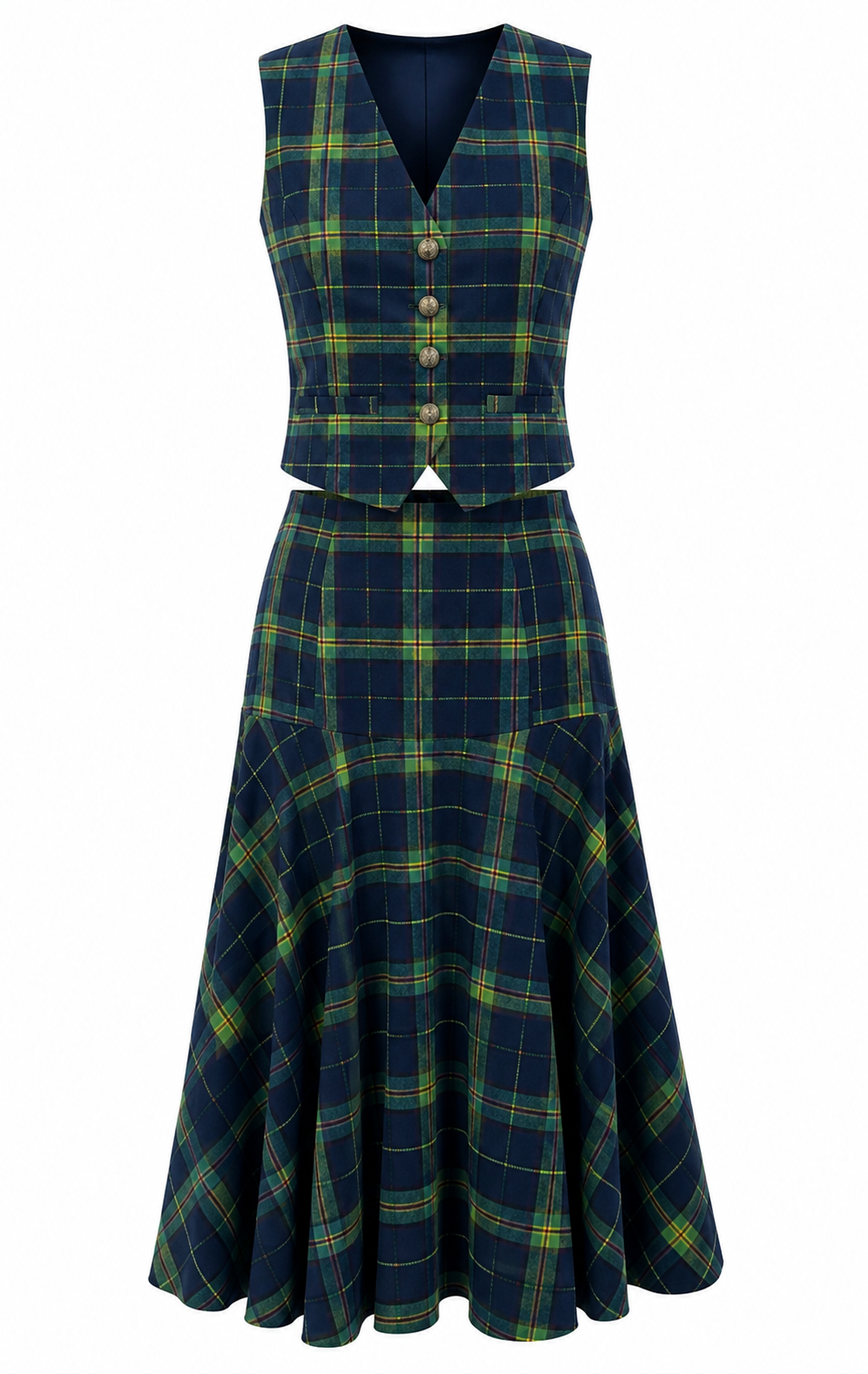 Conjunto Genoveva verde