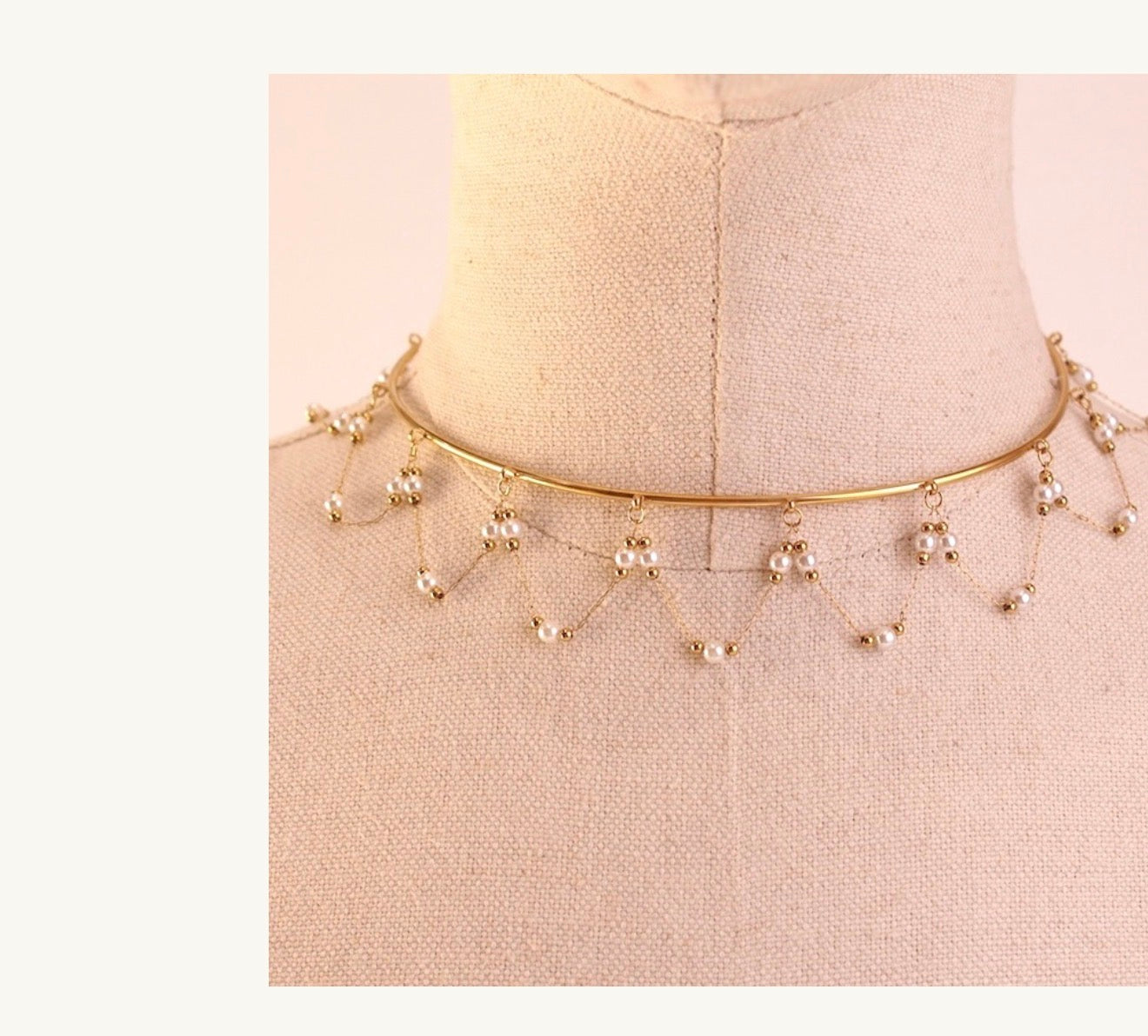 Chocker perlas