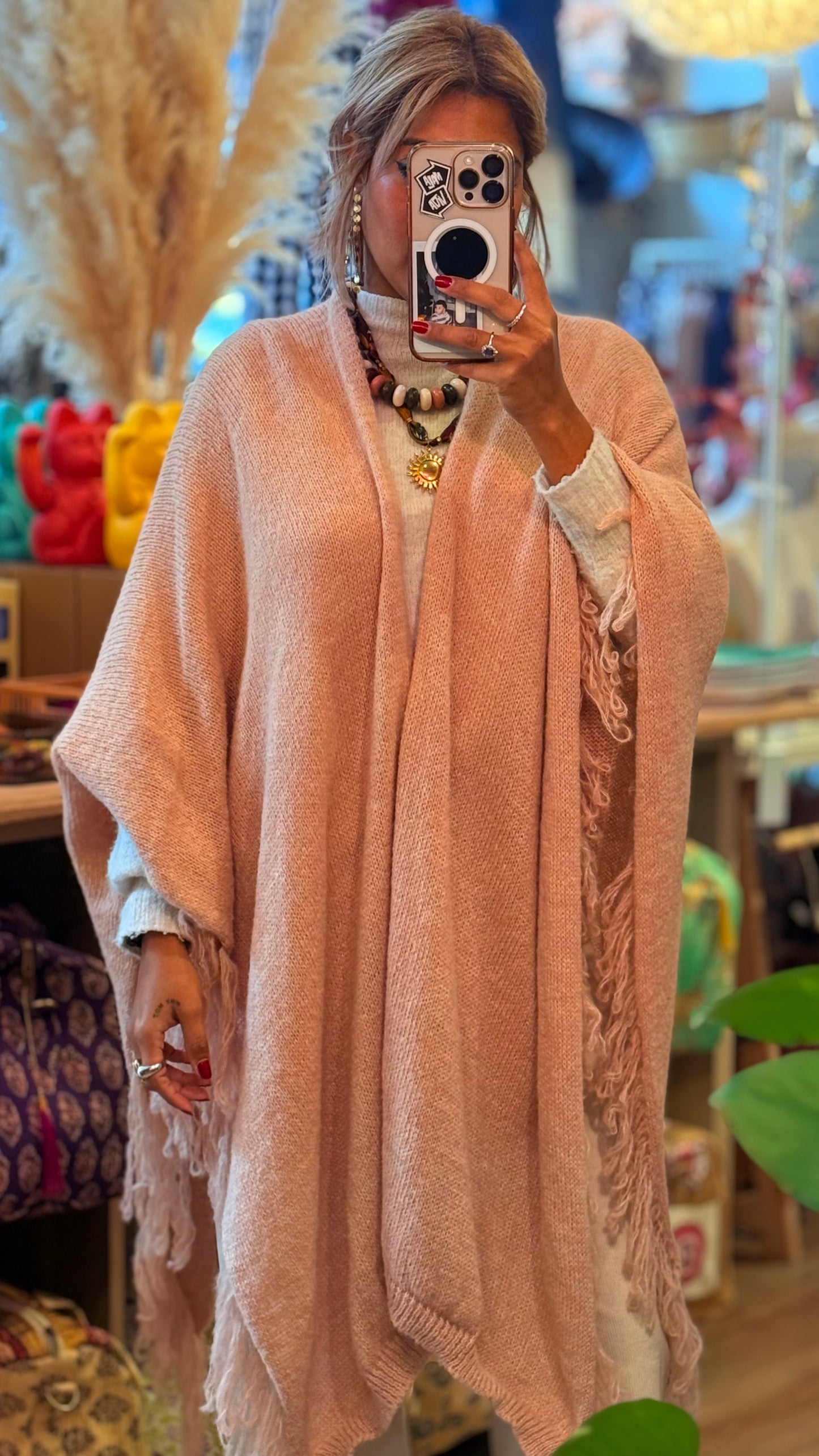 Poncho lana