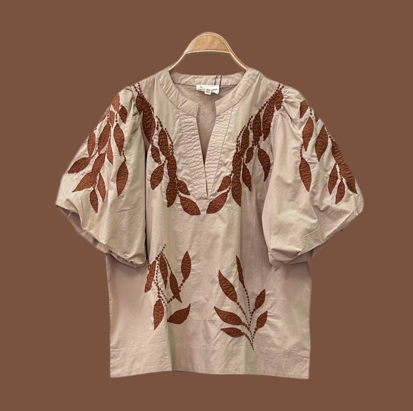 Blusa india bordada