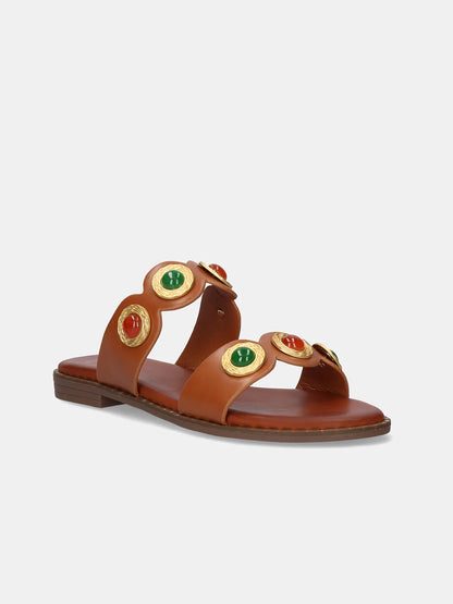 Sandalia Pu Camel