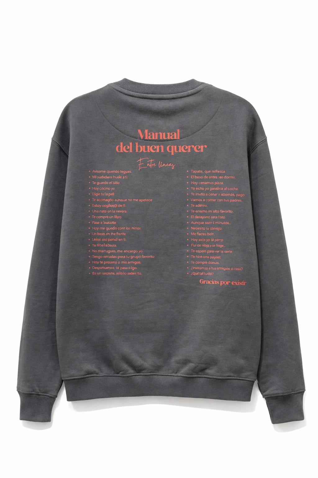 Sudadera Ara x By Calma – Manual del Buen Querer
