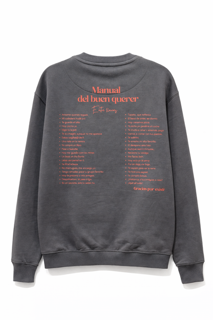 Sudadera Ara x By Calma – Manual del Buen Querer