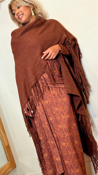 Poncho lana Teja