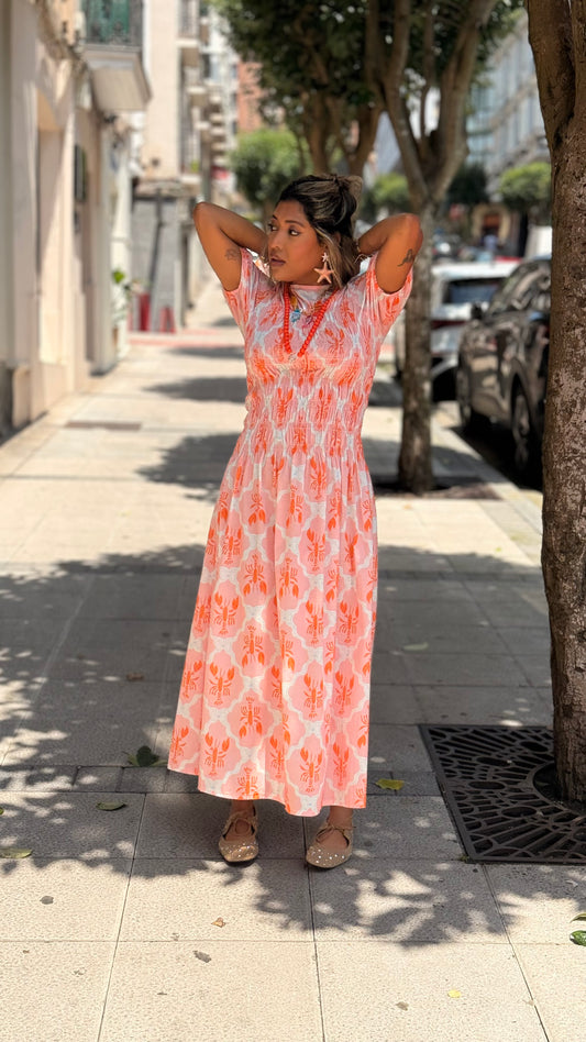 Vestido langosta
