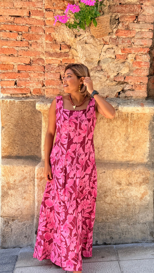 Vestido Otilia Rosa