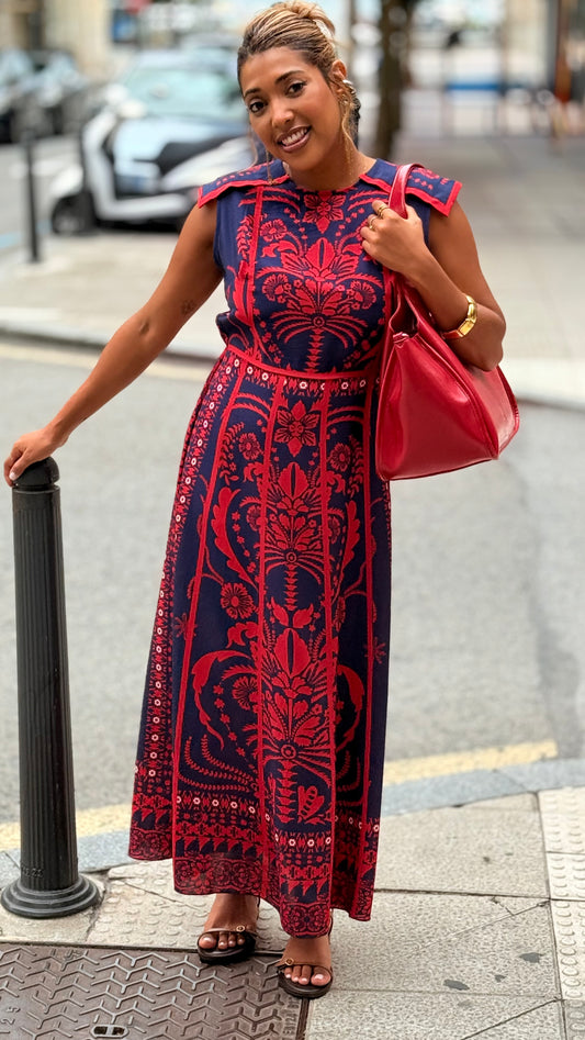 Vestido Tanna rojo