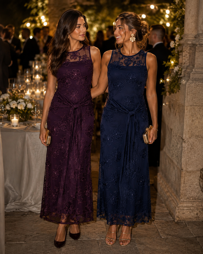 Vestido Nuit azul