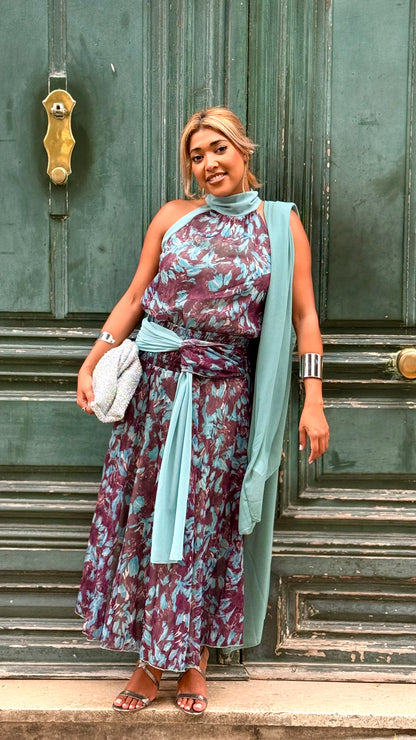 Vestido Paris Verde agua