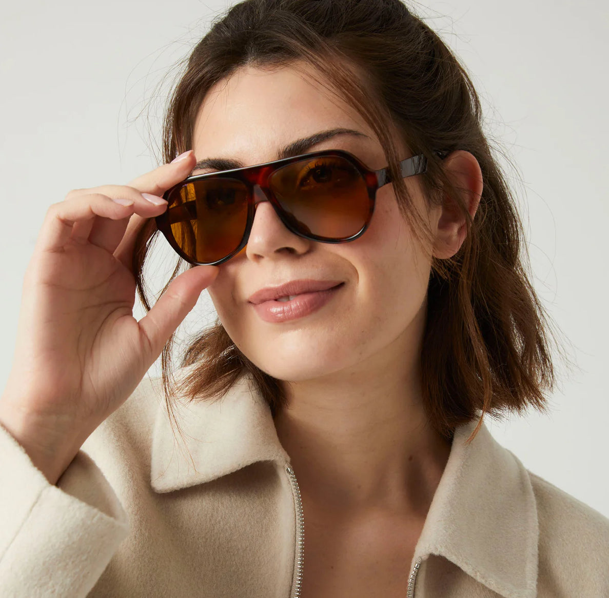 Magma Carey Tortuga. Gafas de Sol Ecológicas. Monturas Graduables