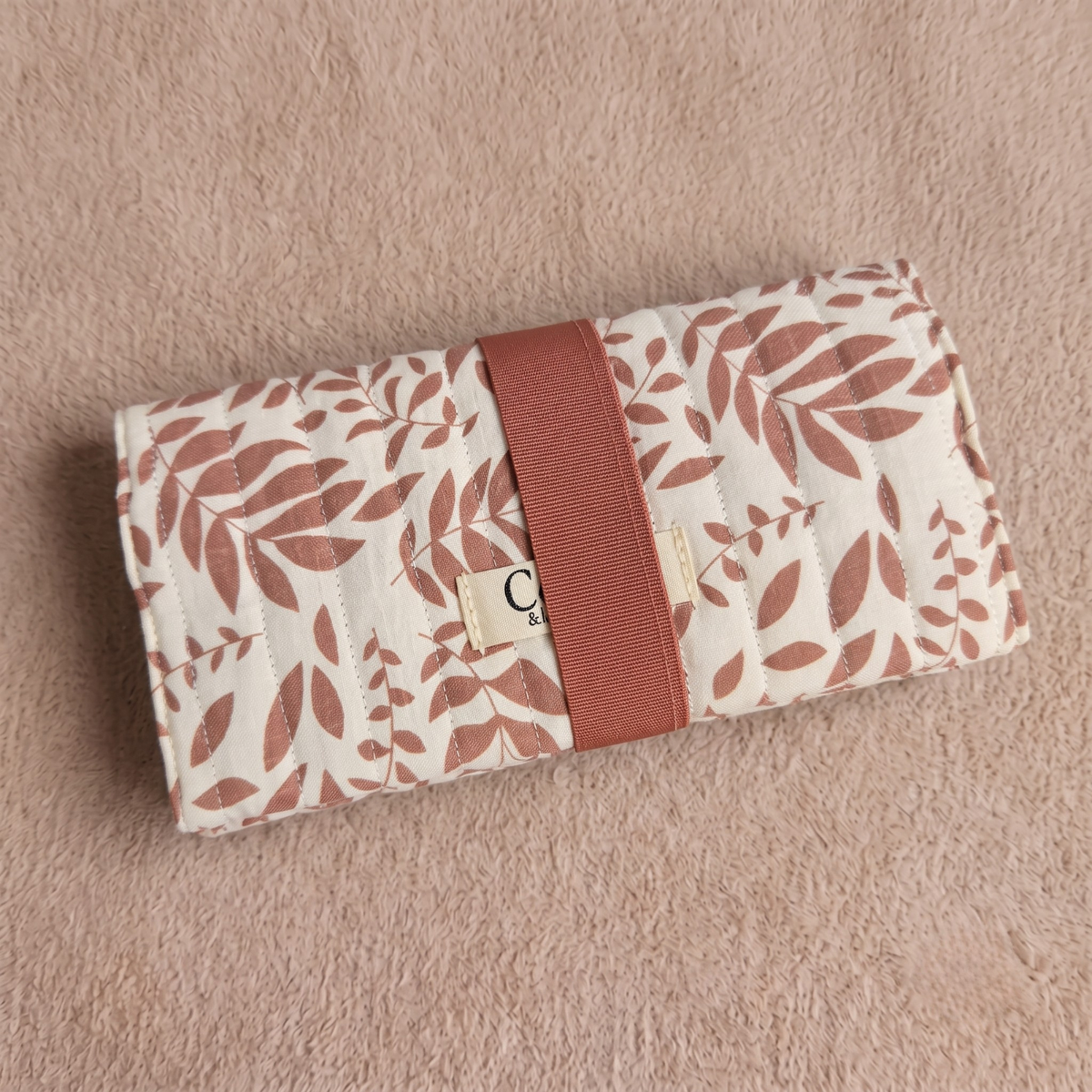 Rollo para joyas de algodón: Branche rouge